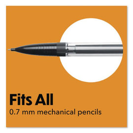 Mechanical Pencil Refills, 0.7 Mm, Hb (#2), Black, 90/pack
