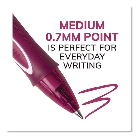 Gel-ocity Quick Dry Gel Pen, Retractable, Medium 0.7 Mm, Assorted Ink And Barrel Colors, 16/pack