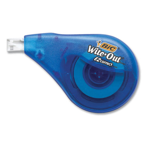 Wite-out Ez Correct Correction Tape, Non-refillable, Randomly Assorted Applicator Colors, 0.17" X 472", 2/pack