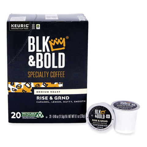 Rise And Grnd K-cups, 20/box