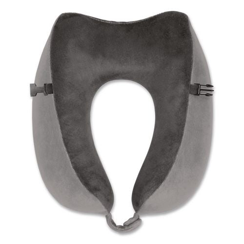 Flex Curve Neck Pillow, One Size Fits Most, Black/gray