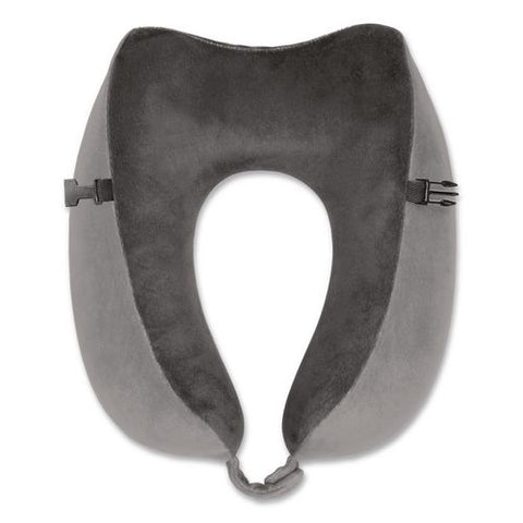 Flex Curve Neck Pillow, One Size Fits Most, Black/gray