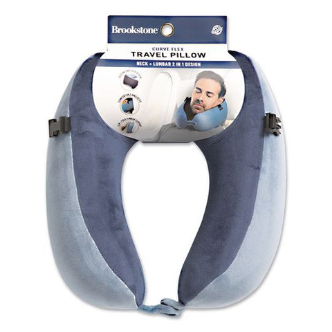 Flex Curve Neck Pillow, One Size Fits Most, Blue