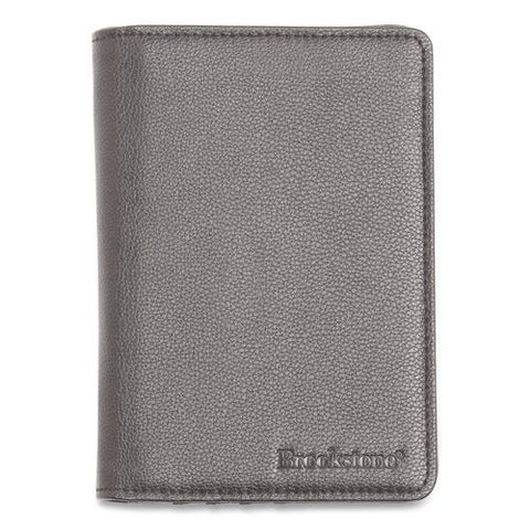 Rfid Passport Holder, Polyurethane, Dark Gray