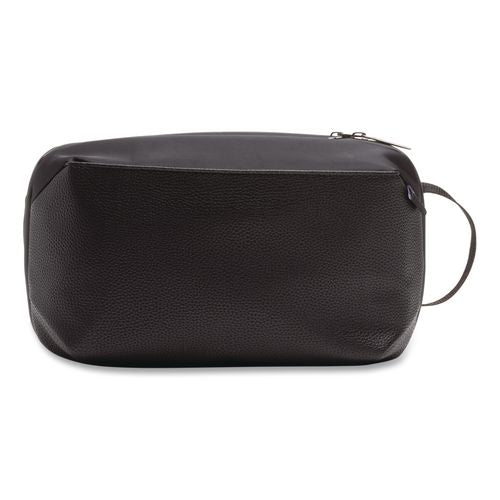 Polyester Toiletry Bag, 10.5 X 4.5 X 6.75, Black