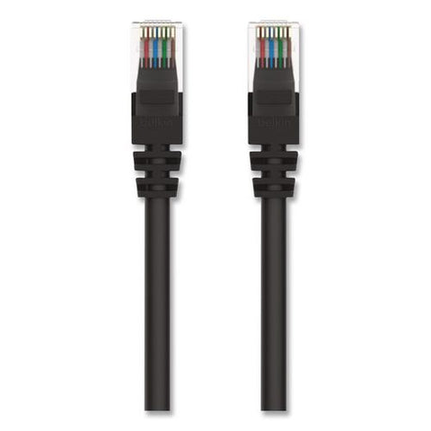 Cat5e Snagless Molded Patch Cable, 14 Ft, Black