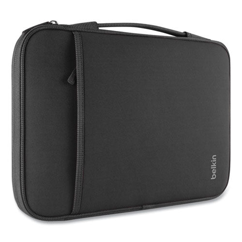 Neoprene Laptop Sleeve, Fits Device Up To 13", Black