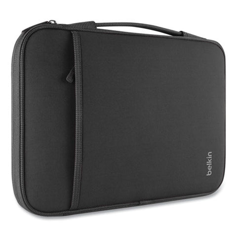 Neoprene Laptop Sleeve, Fits Device Up To 13", Black