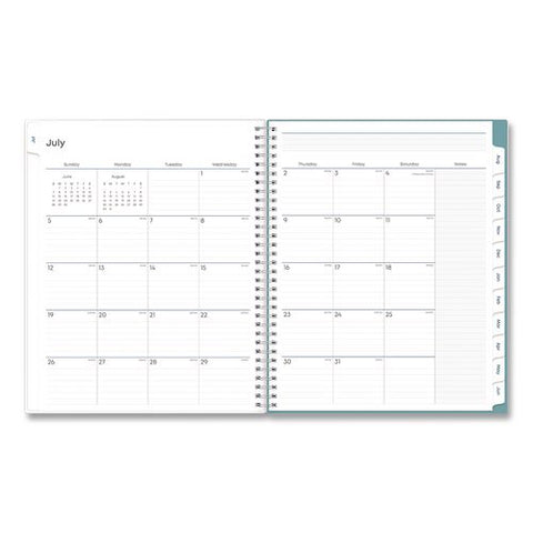 Teacher Dots Academic Year Weekly And Monthly Planner, 8 Classes, Multicolor Cover, 11 X 8.5, 12-month (july-june), 2026-2027