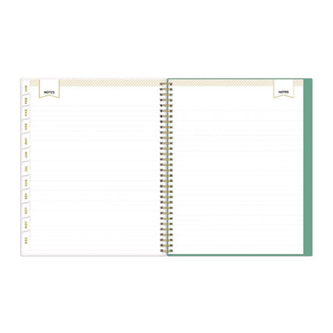 Day Designer Peyton Create-your-own Cover Weekly/monthly Planner, Floral Artwork, 11 X 8.5, White, 12-month (jan-dec): 2025