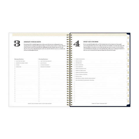 Day Designer Peyton Create-your-own Cover Weekly/monthly Planner, Floral, 11 X 8.5, Navy, 12-month (july To June): 2024-2025