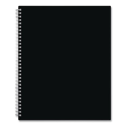 Enterprise Academic Weekly/monthly Planner, 11 X 8.5, Black Cover, 12-month (july To June): 2026 To 2027