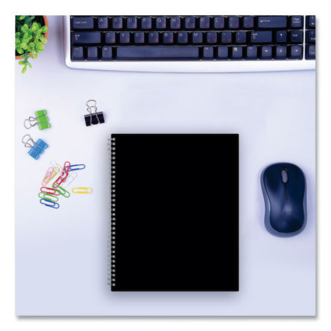 Enterprise Academic Weekly/monthly Planner, 11 X 8.5, Black Cover, 12-month (july To June): 2025 To 2026