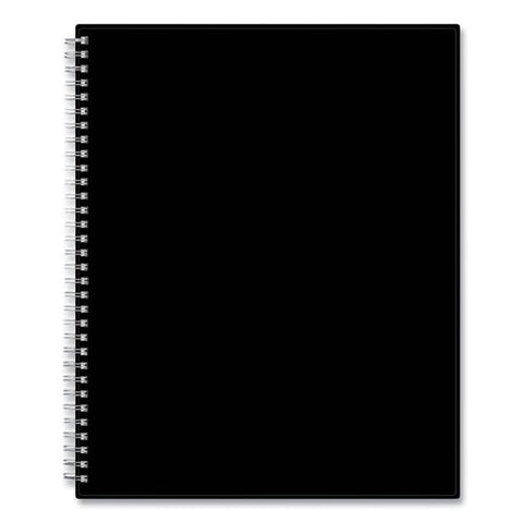 Enterprise Academic Weekly/monthly Planner, 11 X 8.5, Black Cover, 12-month (july To June): 2025 To 2026
