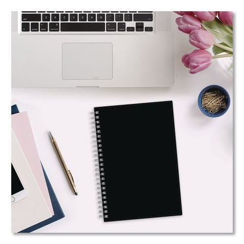 Enterprise Academic Weekly/monthly Planner, 8 X 5, Black Cover, 12-month (july To June): 2026 To 2027