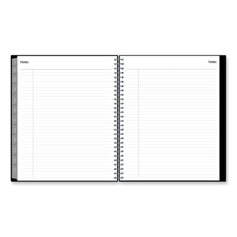 Enterprise Monthly Planner, 10 X 8, Black Cover, 12-month (jan To Dec): 2025