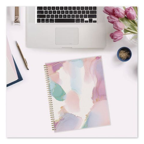 Smoke Frosted Academic Year Weekly/monthly Planner, 11 X 8.5, Multicolor Smoke Artwork Cover, 12-month (july-june): 2026-2027