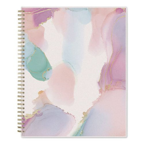 Smoke Frosted Academic Year Weekly/monthly Planner, 11 X 8.5, Multicolor Smoke Artwork Cover, 12-month (july-june): 2026-2027