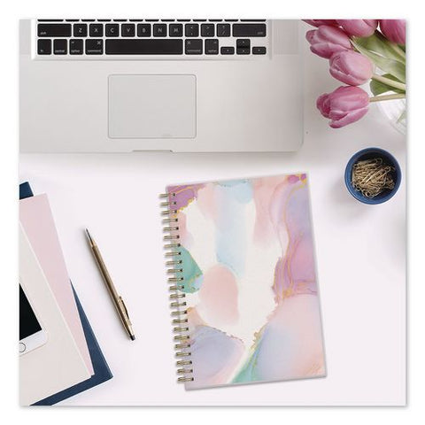 Smoke Frosted Academic Year Weekly/monthly Planner, Multicolor Artwork Cover, 8 X 5, 12-month (july To June): 2026 To 2027