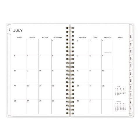 Smoke Frosted Academic Year Weekly/monthly Planner, Multicolor Artwork Cover, 8 X 5, 12-month (july To June): 2026 To 2027