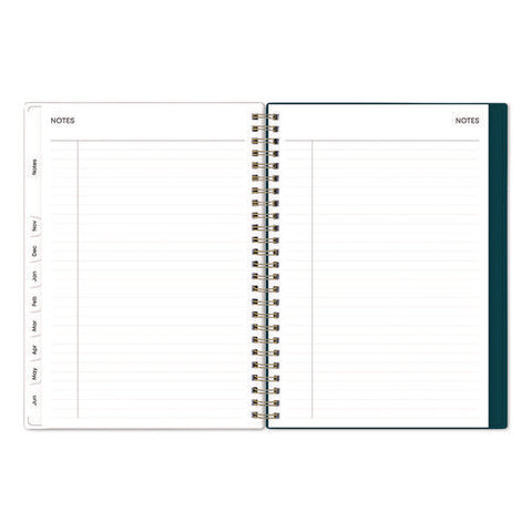 Greta Academic Year Weekly/monthly Planner, Floral Artwork, 8.63 X 5.88, Green Cover, 12-month: July 2024 To June 2025