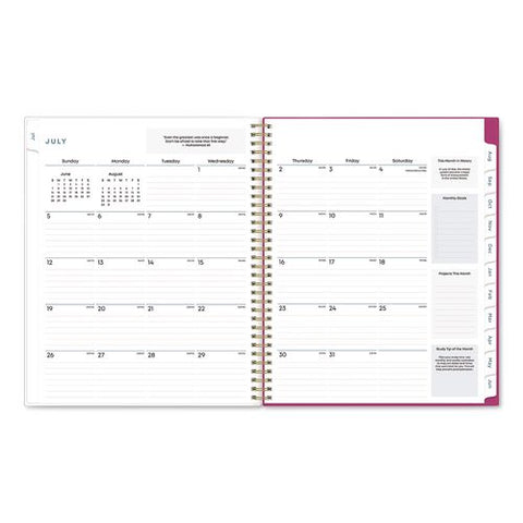 Star Confetti Bright Academic Weekly/monthly Planner, 11 X 8.5, Multicolor Cover, 12-month (july To June): 2026 To 2027