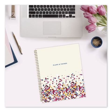 Star Confetti Bright Academic Weekly/monthly Planner, 11 X 8.5, Multicolor Cover, 12-month (july To June): 2026 To 2027