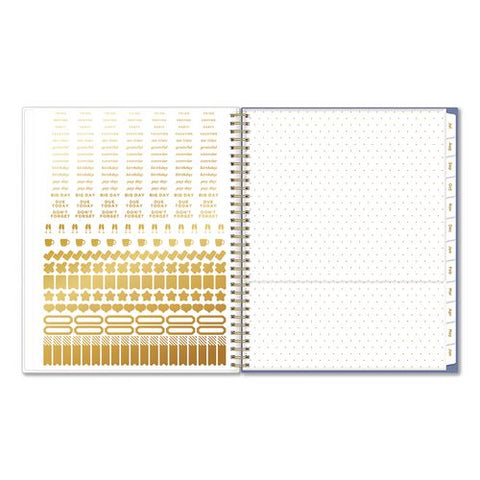 Day Designer Flutter Academic Year Weekly/monthly Planner, 11 X 8.5, Multicolor Cover, 12-month (july To June): 2026 To 2027