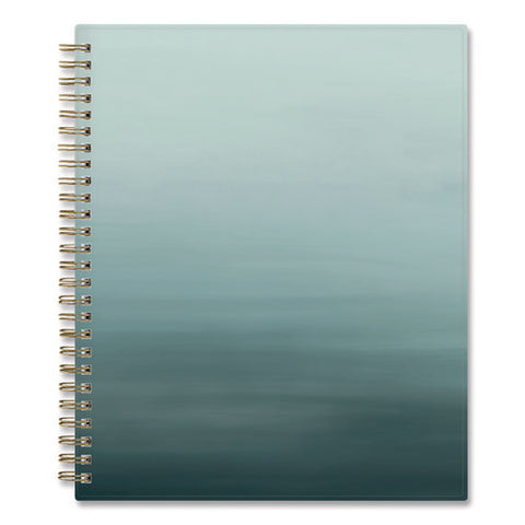 Life Note-it Marina Weekly/monthly Planner, Calm Waters Artwork, 9 X 7, Shades Of Blue Cover, 12-month (jan To Dec): 2025