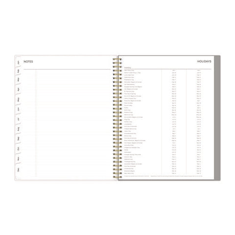 Sophie Frosted Weekly/monthly Planner, Floral Artwork, 11 X 8.5, Multicolor Cover, 12-month (jan To Dec): 2025