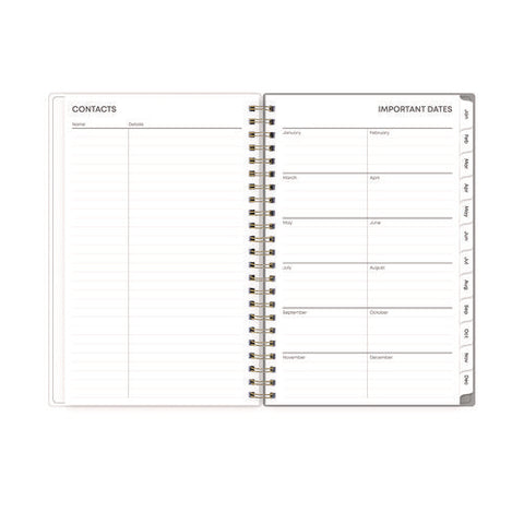 Sophie Frosted Weekly/monthly Planner, Floral Artwork, 8 X 5, Multicolor Cover, 12-month (jan To Dec): 2025