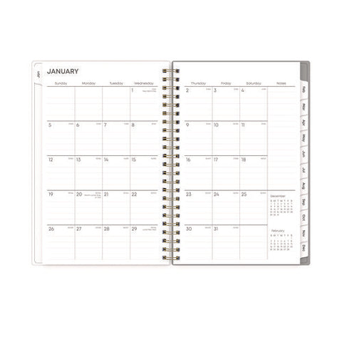 Sophie Frosted Weekly/monthly Planner, Floral Artwork, 8 X 5, Multicolor Cover, 12-month (jan To Dec): 2025