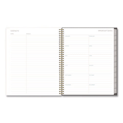 Kelly Ventura Midnight Garden Weekly/monthly Planner, Floral Artwork, 11 X 8.5, Multicolor Cover, 12-month (jan To Dec): 2025