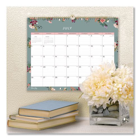 Greta Academic Monthly Wall Calendar, 15 X 12, White Sheets, 12-month (july To June): 2026 To 2027
