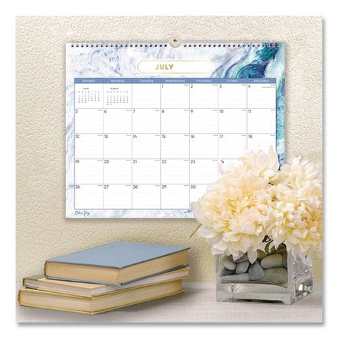 Gemma Academic Wall Calendar, 15 X 12, White Sheets, 12-month (july To June): 2026 To 2027