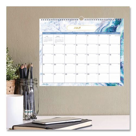 Gemma Academic Wall Calendar, 15 X 12, White Sheets, 12-month (july To June): 2026 To 2027