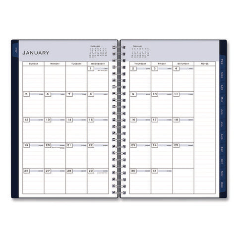 Passages Weekly/monthly Planner, 8 X 5, Navy Blue Cover, 12-month (jan To Dec): 2025