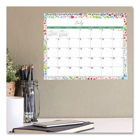 Ditsy Dapple Light Academic Monthly Wall Calendar, 12 X 15, White Sheets, 12-month (july To June): 2026 To 2027