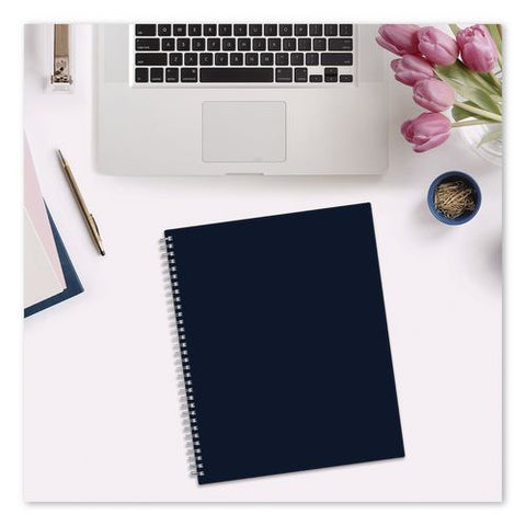 Collegiate Academic Year Weekly/monthly Planner, 11 X 8.5, Navy Cover, 12-month (july To June): 2026 To 2027