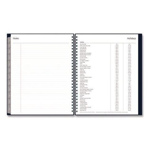 Passages Academic Year Weekly/monthly Planner, 9 X 7, Navy Blue Cover, 12-month: July 2024 To June 2025