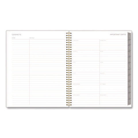 Kelly Ventura Mimosa Weekly/monthly Planner, Luscious Lemons Artwork, 11 X 8.5, Yellow/white Cover, 12-month (jan-dec): 2025