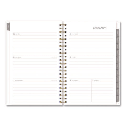 Kelly Ventura Mimosa Weekly/monthly Planner, Luscious Lemons Artwork, 8 X 5, Yellow/white Cover, 12-month (jan To Dec): 2025