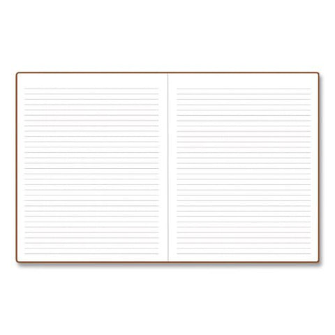 Bespoke Letterpress Hardcover Notebook, Terracotta Cover, (150) 10 X 8 Sheets