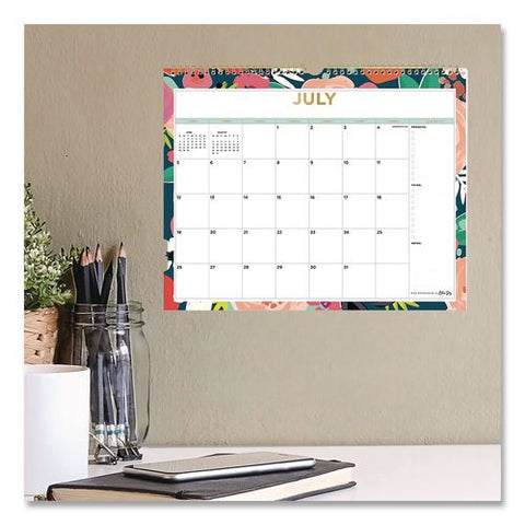 Secret Garden Dark Academic Monthly Wall Calendar, 15 X 12, White Sheets, 12-month (july To June): 2026 To 2027