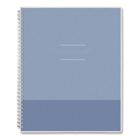 Blue Block Academic Year Weekly/monthly Planner, 11 X 8.5, Blue Cover, 12-month: July 2025 To June 2026