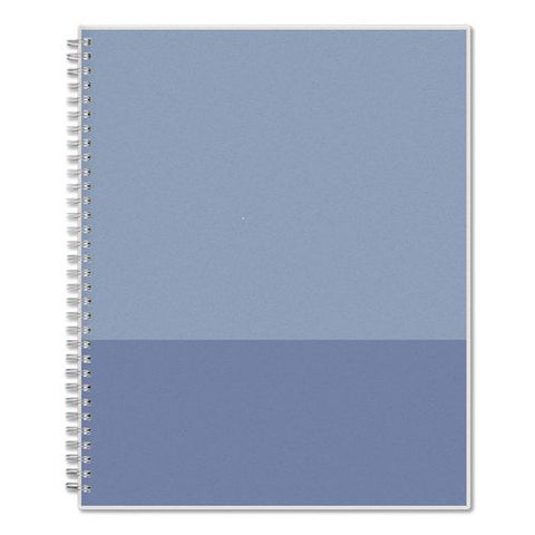 Blue Block Academic Year Weekly/monthly Planner, 11 X 8.5, Blue Cover, 12-month (july To June): 2026 To 2027