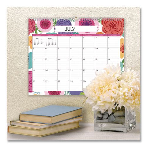 Mahalo Academic Monthly Wall Calendar, 15 X 12, White Sheets, 12-month (july To June): 2026 To 2027
