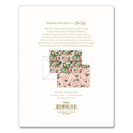 Bespoke Letterpress Glossy Personal Blank Cards, 4.2 X 5.5, Multicolor, 24/box