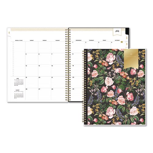 Day Designer Ophelia Academic Year Weekly/monthly Planner, Floral Artwork, 11 X 8.5, 12-month (july To June): 2026 To 2027