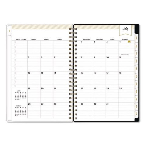 Day Designer Ophelia Academic Year Weekly/monthly Planner, Floral Artwork, 8 X 5, 12-month (july To June): 2026 To 2027